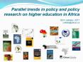 Parallel trends in policy and policy research on higher education in Africa Yann Lebeau, 2011 y.lebeau@uea.ac.uk PowerPoint PPT Presentation