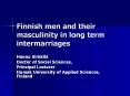 Finnish men and their masculinity in long term intermarriages PowerPoint PPT Presentation