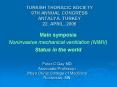 TURKISH THORACIC SOCIETY 9TH ANNUAL CONGRESS ANTALYA, TURKEY 22, APRIL, 2006 PowerPoint PPT Presentation