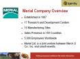 Merial Company Overview PowerPoint PPT Presentation