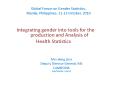 Global Forum on Gender Statistics, Manila, Philippines, 11-13 October, 2010 PowerPoint PPT Presentation