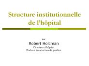 Structure institutionnelle de l