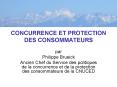 CONCURRENCE ET PROTECTION DES CONSOMMATEURS PowerPoint PPT Presentation