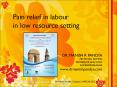 Pain relief in labour in low resource setting PowerPoint PPT Presentation