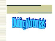 Dividing Monomials