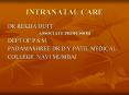 INTRANATAL CARE PowerPoint PPT Presentation