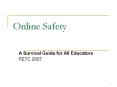 Online Safety PowerPoint PPT Presentation