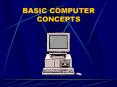 BASIC COMPUTER CONCEPTS PowerPoint PPT Presentation