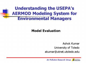 Understanding the USEPA