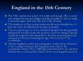 England in the 15th Century PowerPoint PPT Presentation
