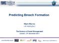 Predicting Breach Formation PowerPoint PPT Presentation