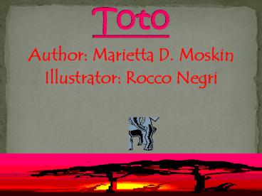 Author: Marietta D. Moskin