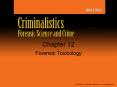 Forensic Toxicology PowerPoint PPT Presentation