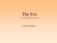 The Fox David Herbert Lawrence