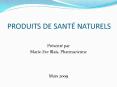 PRODUITS DE SANT PowerPoint PPT Presentation