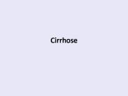 Cirrhose