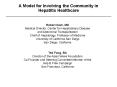 A Model for Involving the Community in Hepatitis Healthcare PowerPoint PPT Presentation