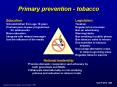 Primary prevention - tobacco PowerPoint PPT Presentation