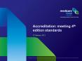 Accreditation: meeting 4th edition standards PowerPoint PPT Presentation