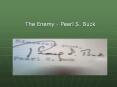 The Enemy  PowerPoint PPT Presentation