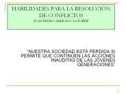 HABILIDADES PARA LA RESOLUCI