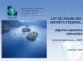 LEY DE AGUAS DEL DISTRITO FEDERAL:  algunos aspectos relevantes   Curso de capacitaci PowerPoint PPT Presentation