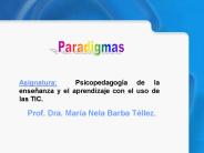Prof. Dra. Maria Nela Barba T