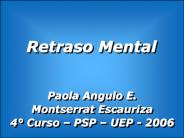 Retraso Mental