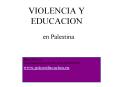 VIOLENCIA Y EDUCACION PowerPoint PPT Presentation