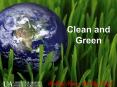 Clean and Green PowerPoint PPT Presentation