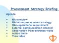 Procurement Strategy Briefing PowerPoint PPT Presentation