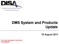 DMS System and Products Update (2010 DISA Customer Conference) PowerPoint PPT Presentation