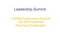 Leadership Summit PowerPoint PPT Presentation