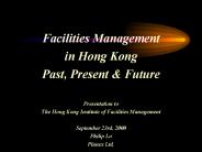 Facilities Management