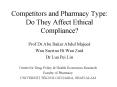 Competitors and Pharmacy Type: Do They Affect Ethical Compliance? PowerPoint PPT Presentation