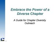Embrace the Power of a Diverse Chapter