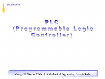 PLC (Programmable Logic Controller) presentation | free to view image.