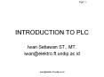 INTRODUCTION%20TO%20PLC PowerPoint PPT Presentation