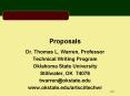 Proposals PowerPoint PPT Presentation