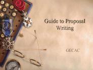 Guide to Proposal Writing