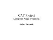 CAT Project (Computer Aided Tweening)