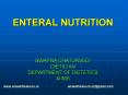 ENTERAL NUTRITION PowerPoint PPT Presentation