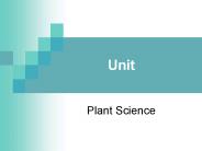 Plant Science