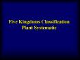 Five Kingdoms Classification Plant Systematic PowerPoint PPT Presentation