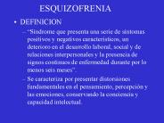 ESQUIZOFRENIA