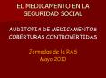 EL MEDICAMENTO EN LA SEGURIDAD SOCIAL PowerPoint PPT Presentation