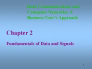 Fundamentals of Data and Signals