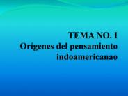 TEMA NO. I Or