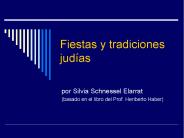Fiestas y tradiciones jud