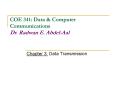 Chapter 3: Data Transmission PowerPoint PPT Presentation